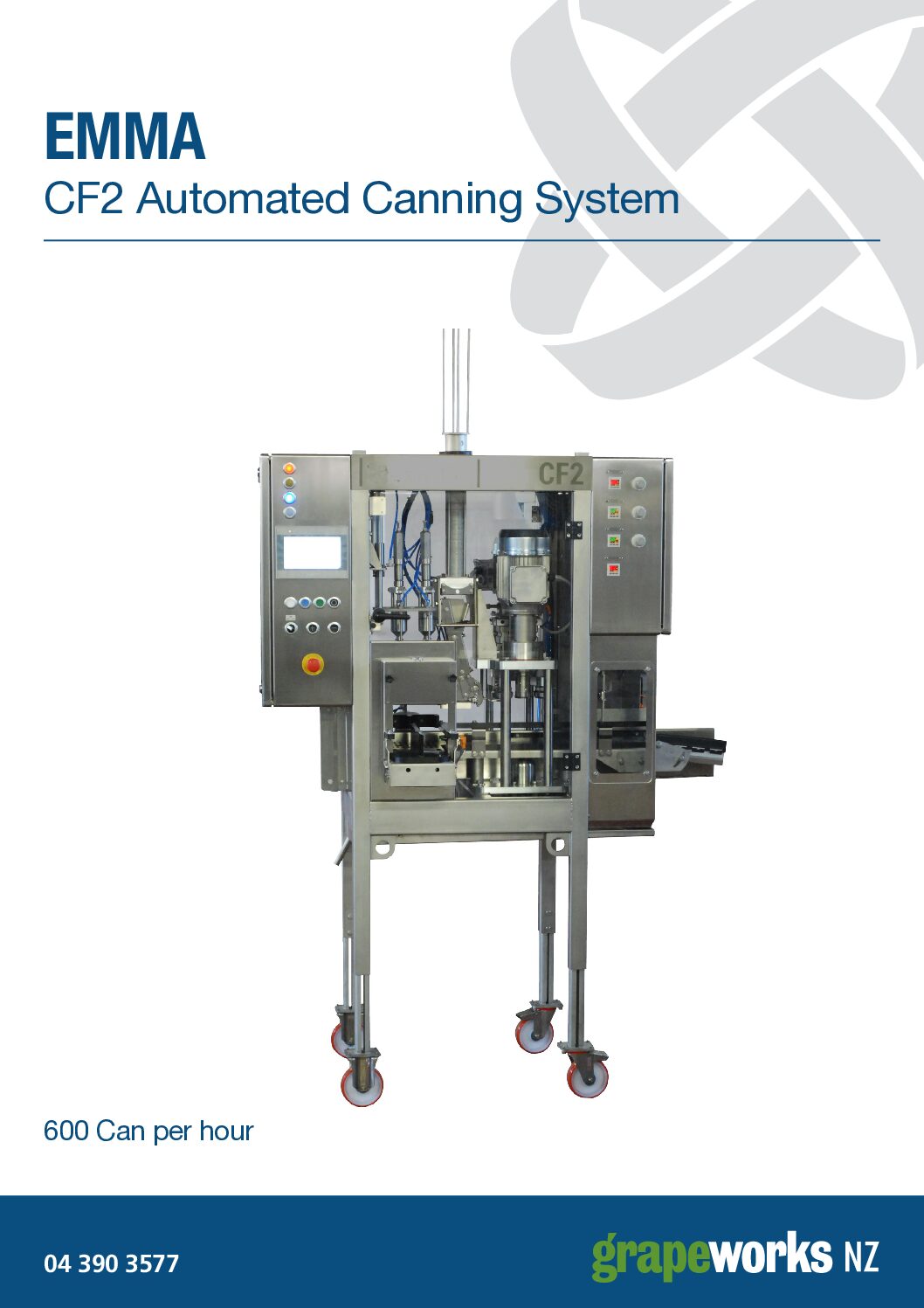 CF2 Automated Canning Laeflet Grapeworks New ZealandGrapeworks New